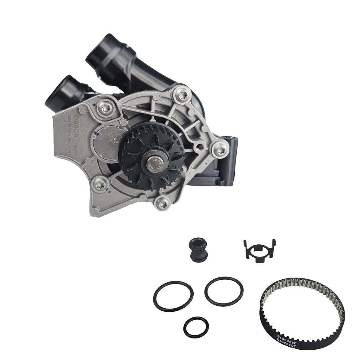 WATER PUMP WITH DRIVE BELT, , scaau_hi-res