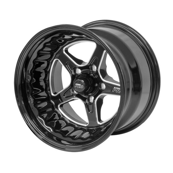 STREET PRO LL CONVO PRO WHEEL BLACK 15X8.5' FOR HOLDEN FOR CHEVROLET BOLT CIRCLE 5 X 4.75' (-32) 3.50' BACK SPACE, , scaau_hi-res