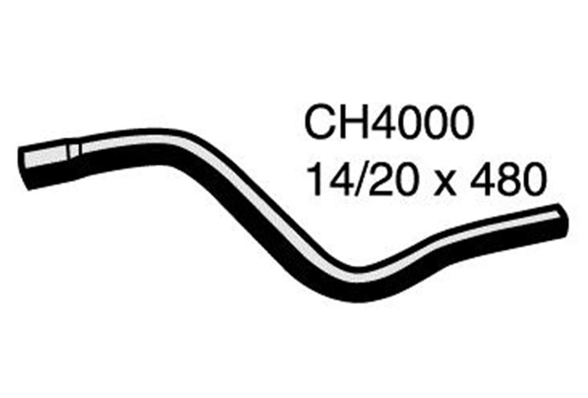 Heater Hose OPEL Kadett  1.6 1.7 Diesel 16D, DA, 17D, Da Outlet*, , scaau_hi-res