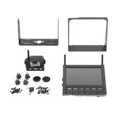 7" TFT LCD REVERSE CAMERA WRELESS SYSTEM KIT 12/24V 4x - REVERSE SYSTEMS ALARMS & HORN, , scaau_hi-res