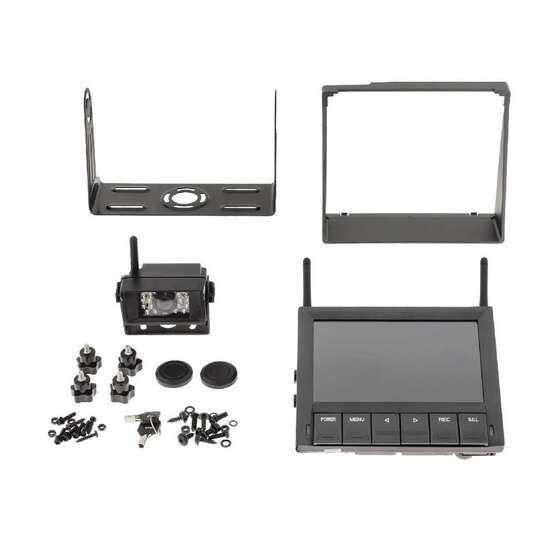 7" TFT LCD REVERSE CAMERA WRELESS SYSTEM KIT 12/24V 4x - REVERSE SYSTEMS ALARMS & HORN, , scaau_hi-res