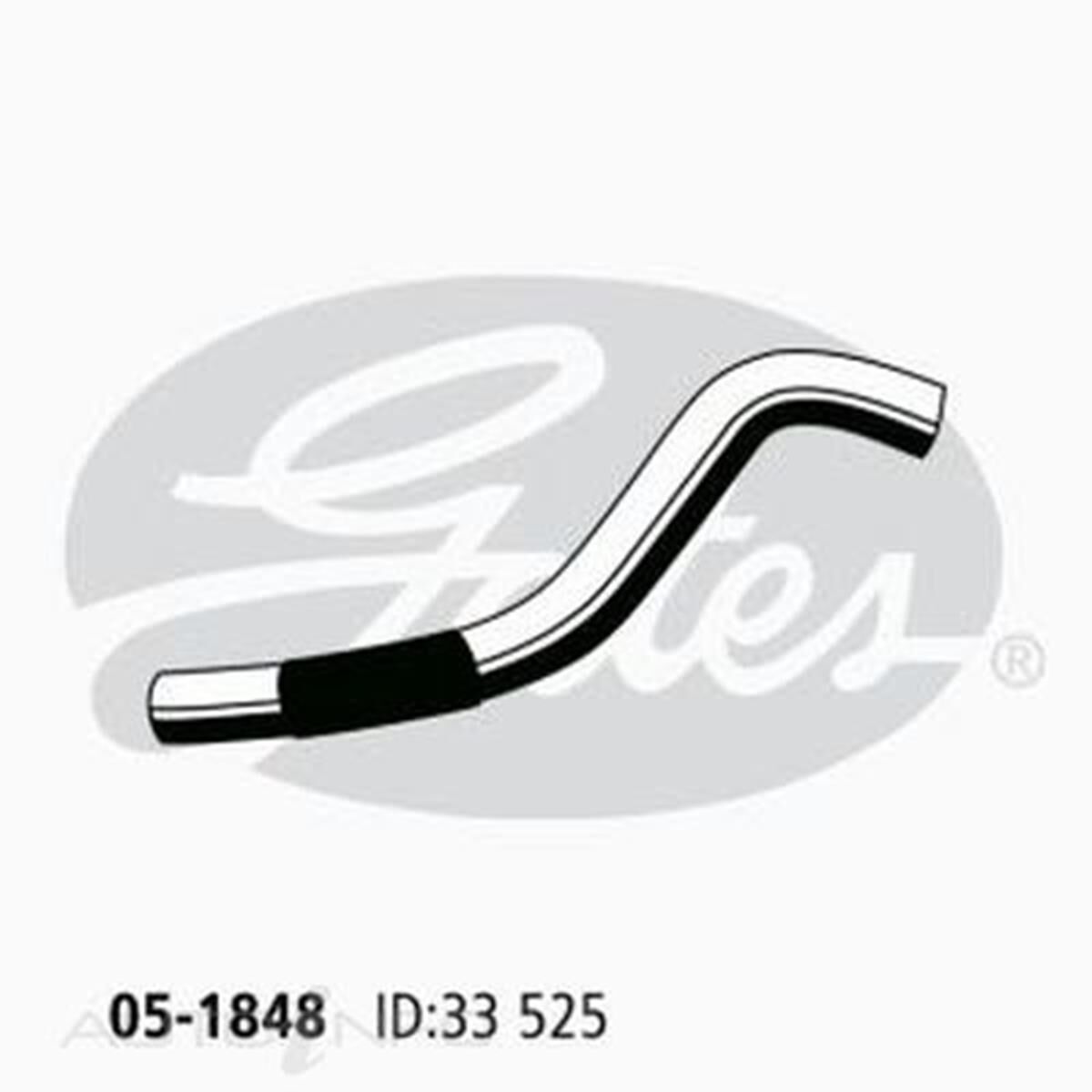 05-1848 GATES RADIATOR HOSE, , scaau_hi-res