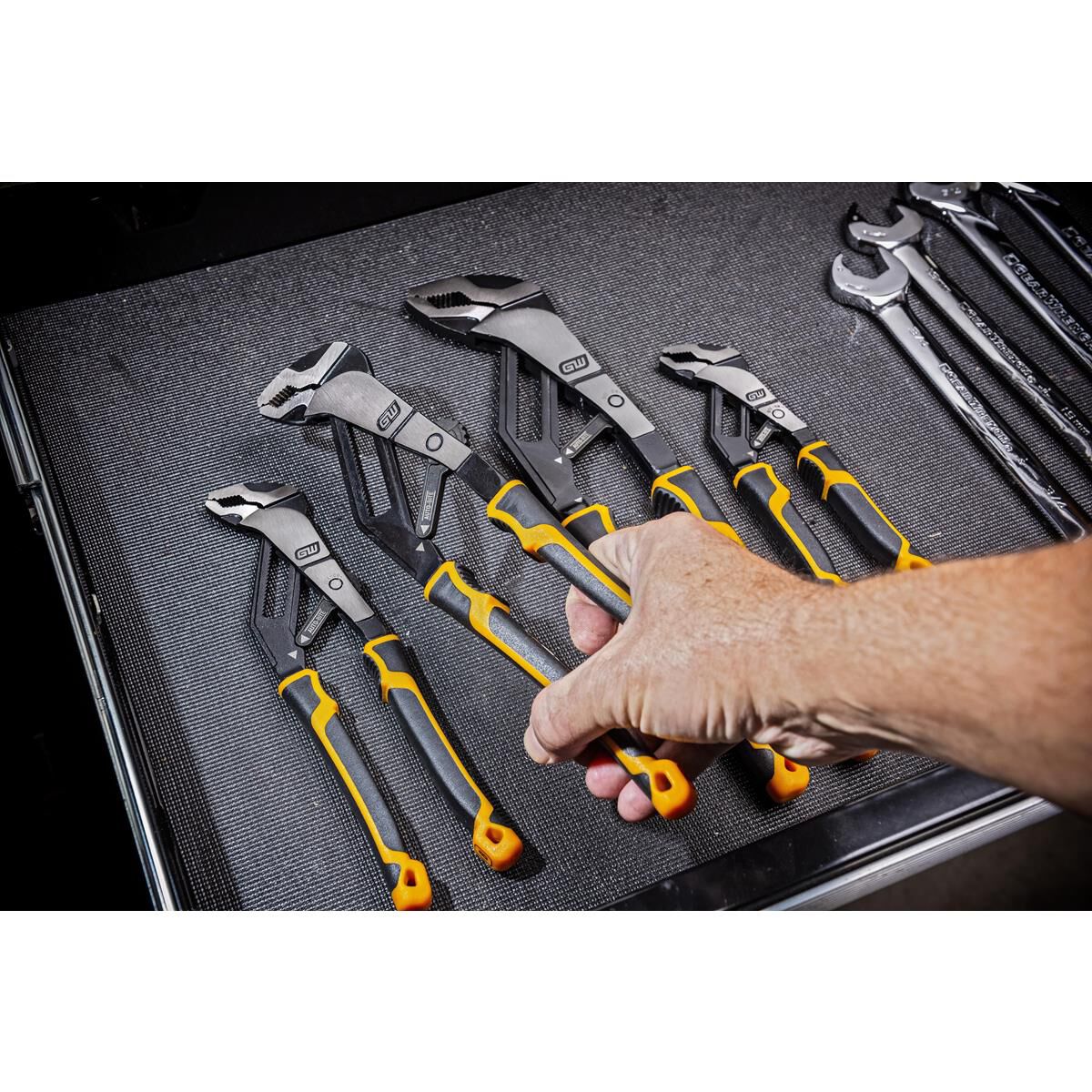 4 PC AUTO-BITE DUAL MATERIAL PLIER SET, , scaau_hi-res