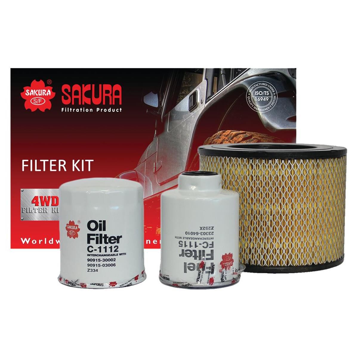 FILTER KIT OIL AIR FUEL TOYOTA, , scaau_hi-res