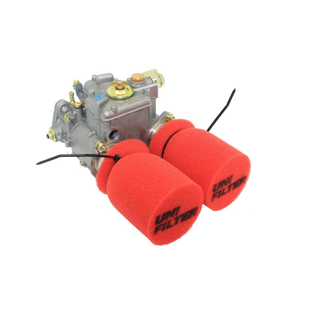 Unifilter Rally Pods, Sock style filters to suit Weber/Su/Solex & ITB. ID)53mm, OD) 83mm, L) 150mm. (Pack of 4, Supplied as 2 Pairs), , scaau_hi-res