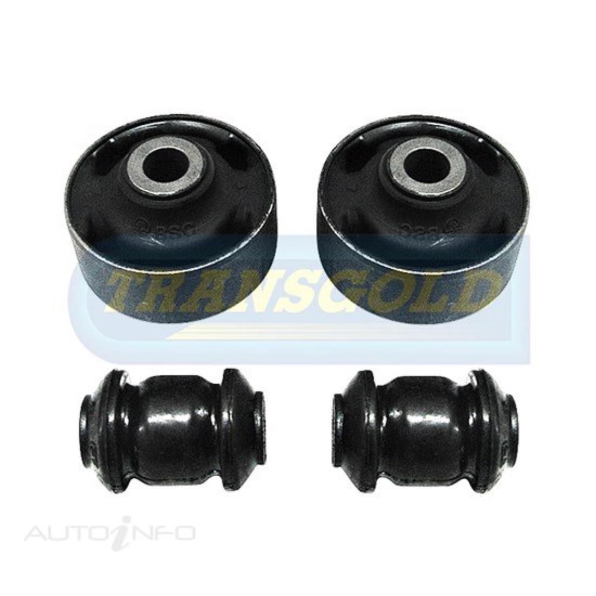 (BK) HOLDEN BARINA TK 2/05 - 10/11 FRONT CONTROL ARM LOWER INNER BUSH KIT, , scaau_hi-res