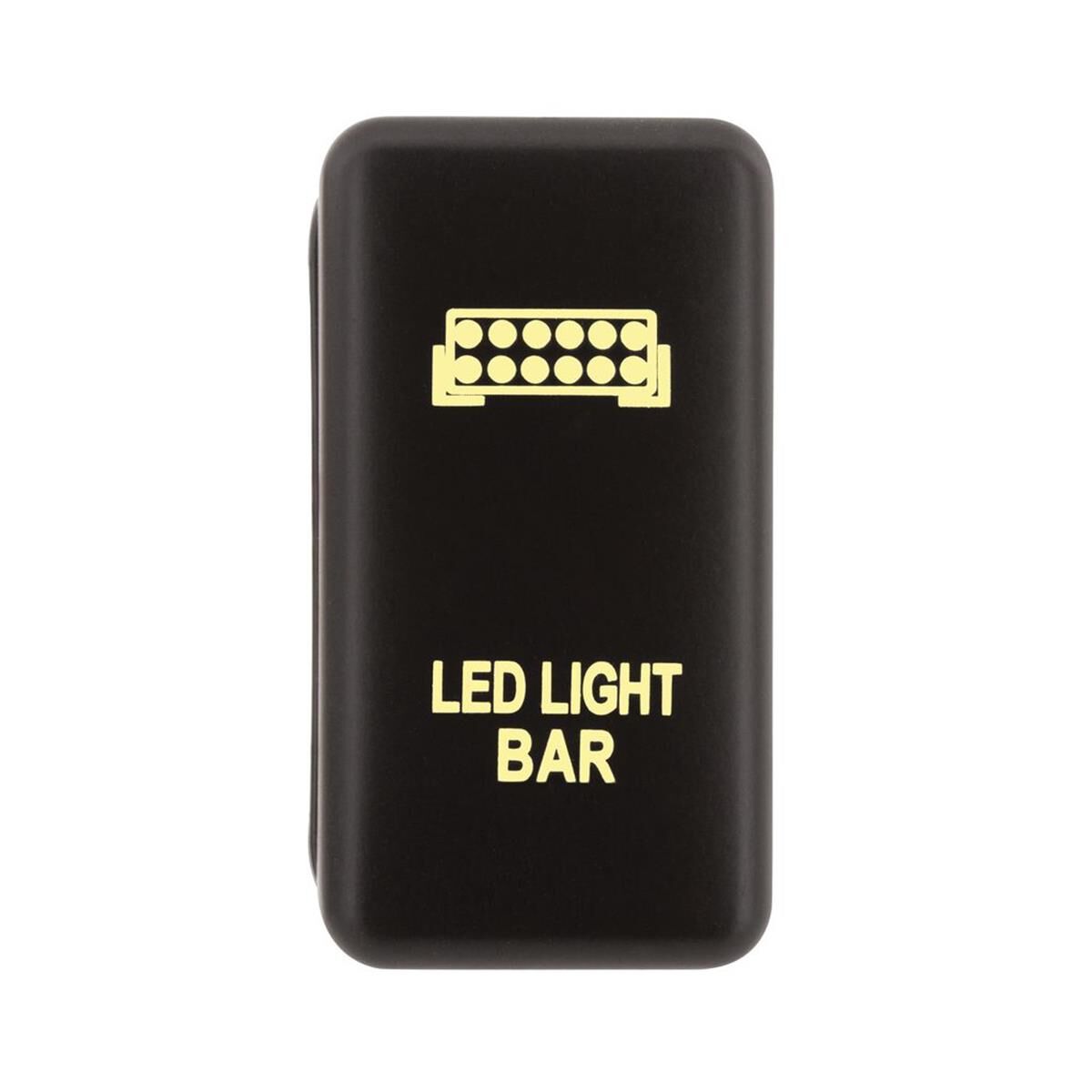 SWITCH PUSH BUTTON ON / OFF OE RPL 12V LED LIGHT BAR AMBER ILLUM T/S EARLY TOYOTA HULK, , scaau_hi-res