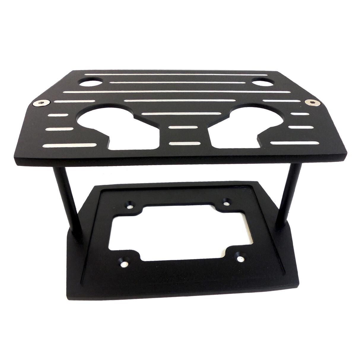Optima Battery Tray 34/78 Series Black Ball Milled Alum, , scaau_hi-res