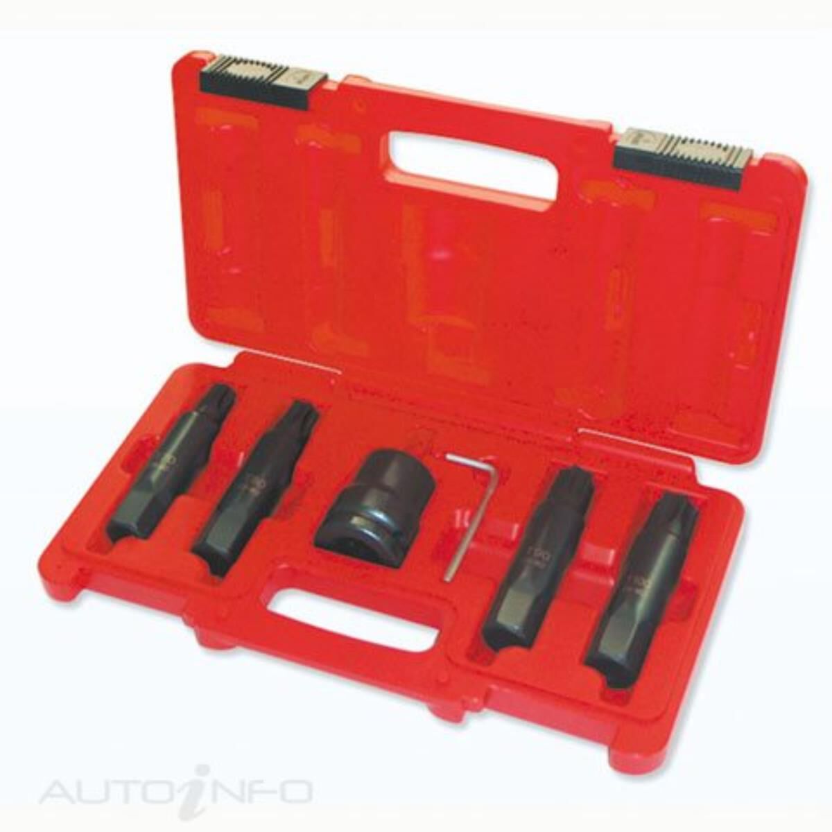 TOLEDO INSERT BIT SOCKET SET 6 PT 6PC, , scaau_hi-res