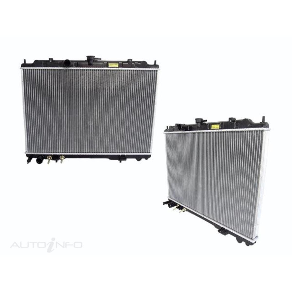 NISSAN X-TRAIL  T30  10/2001 ~ 08/2007  RADIATOR  2.5 LITRE INLINE 4 PETROL AUTOMATIC- (QR25DE)  DISTANCE BETWEEN OIL COOLERS: 7CM, , scaau_hi-res