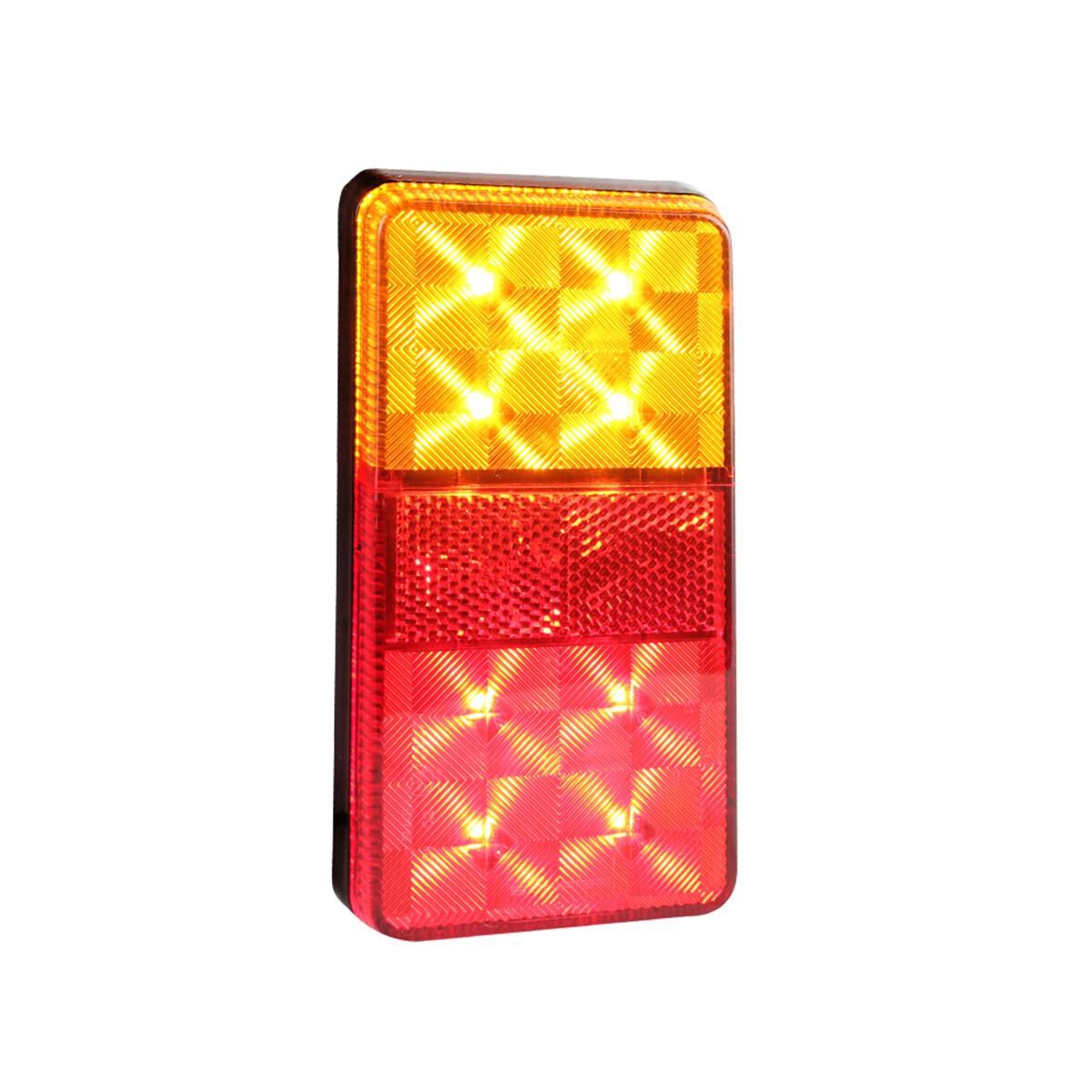 Sunrise LED Trailer Tail Light M/Volt 150 x 80mm 12/24V, , scaau_hi-res