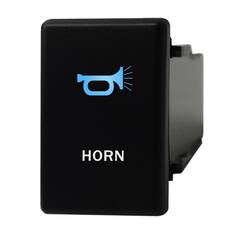 SWITCH PUSH BUTTON OFF/ MOM ON 12V HORN T/S ISUZU D-MAX, MUX, BT-50 2020 On, , scaau_hi-res