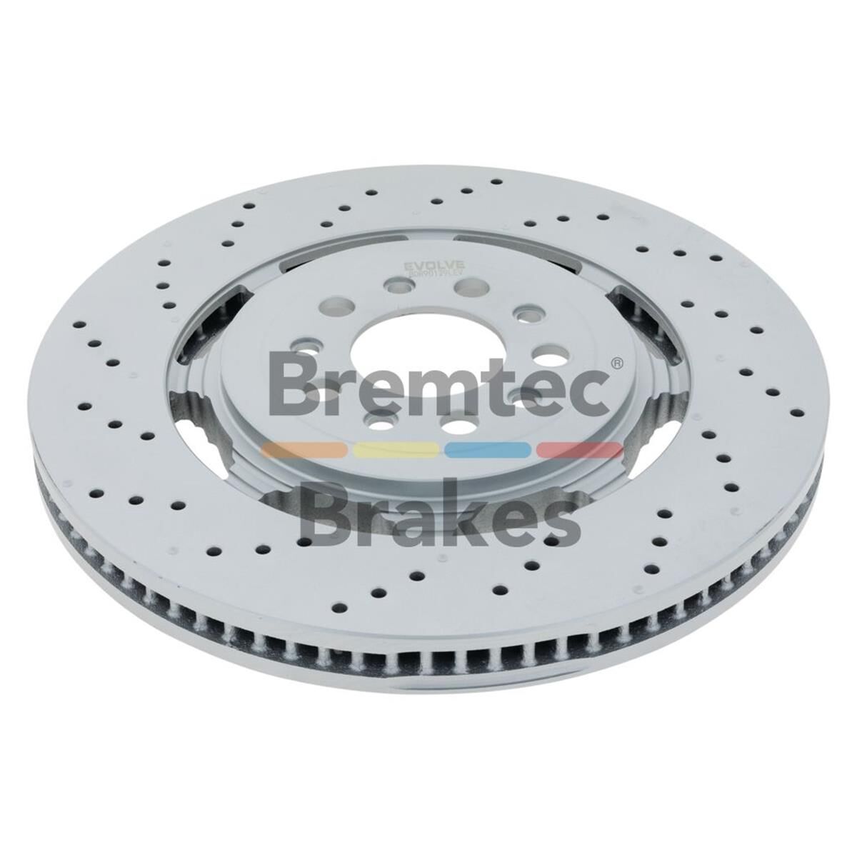 Bremtec EVOLVE FS2 Performance+ Brake Rotor - Single Front, BDR90129LEV ...