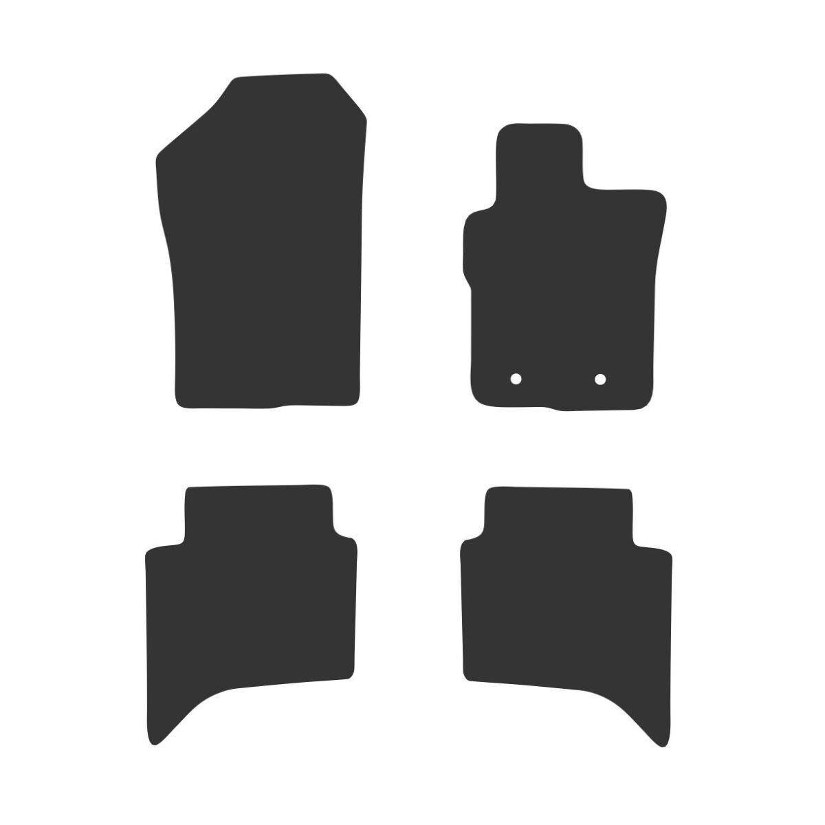 ECO CARPET CAR MATS FOR FORD RANGER (NEXT GEN RAPTOR DUAL CAB) 2022 ONWARDS, , scaau_hi-res