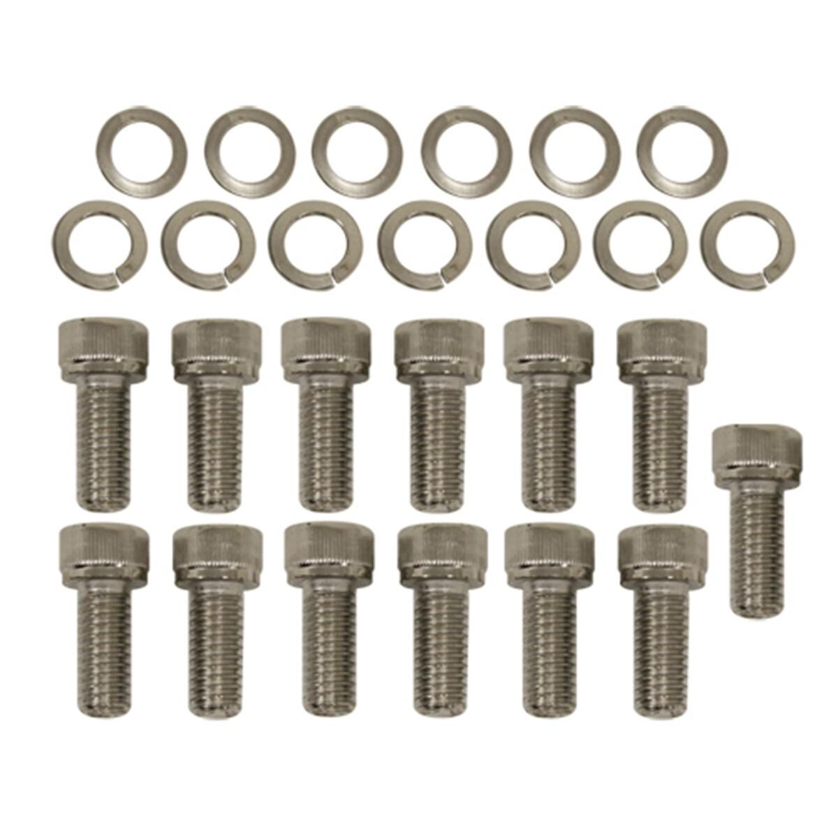 Transmission Pan Bolt Kit 13pce (Not 700R4) 5/16"-18 x 3/4", , scaau_hi-res