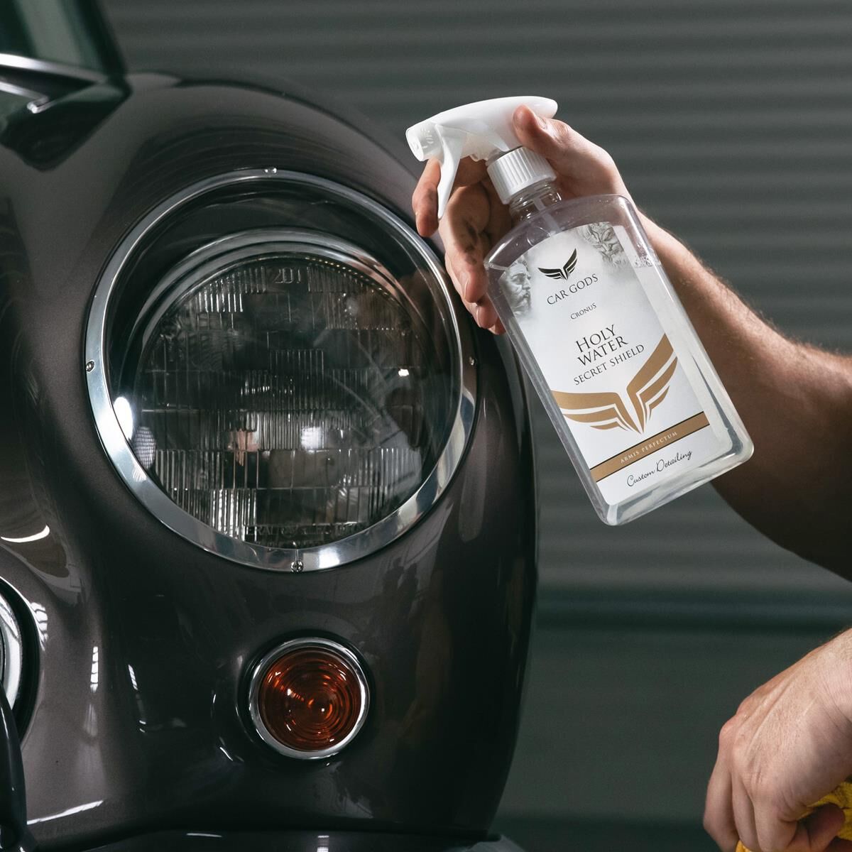 CAR GODS HOLY WATER SHIELD, , scaau_hi-res