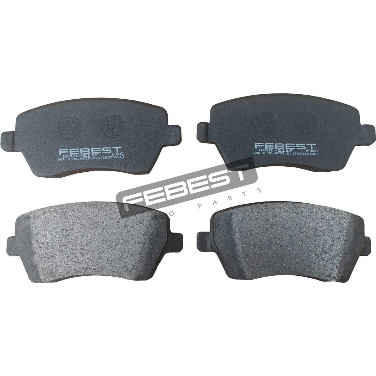 PAD KIT, DISC BRAKE, FRONT - KIT, , scaau_hi-res