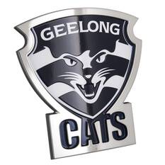 AFL GEELONG CATS 3D CHROME CAR EMBLEM, , scaau_hi-res