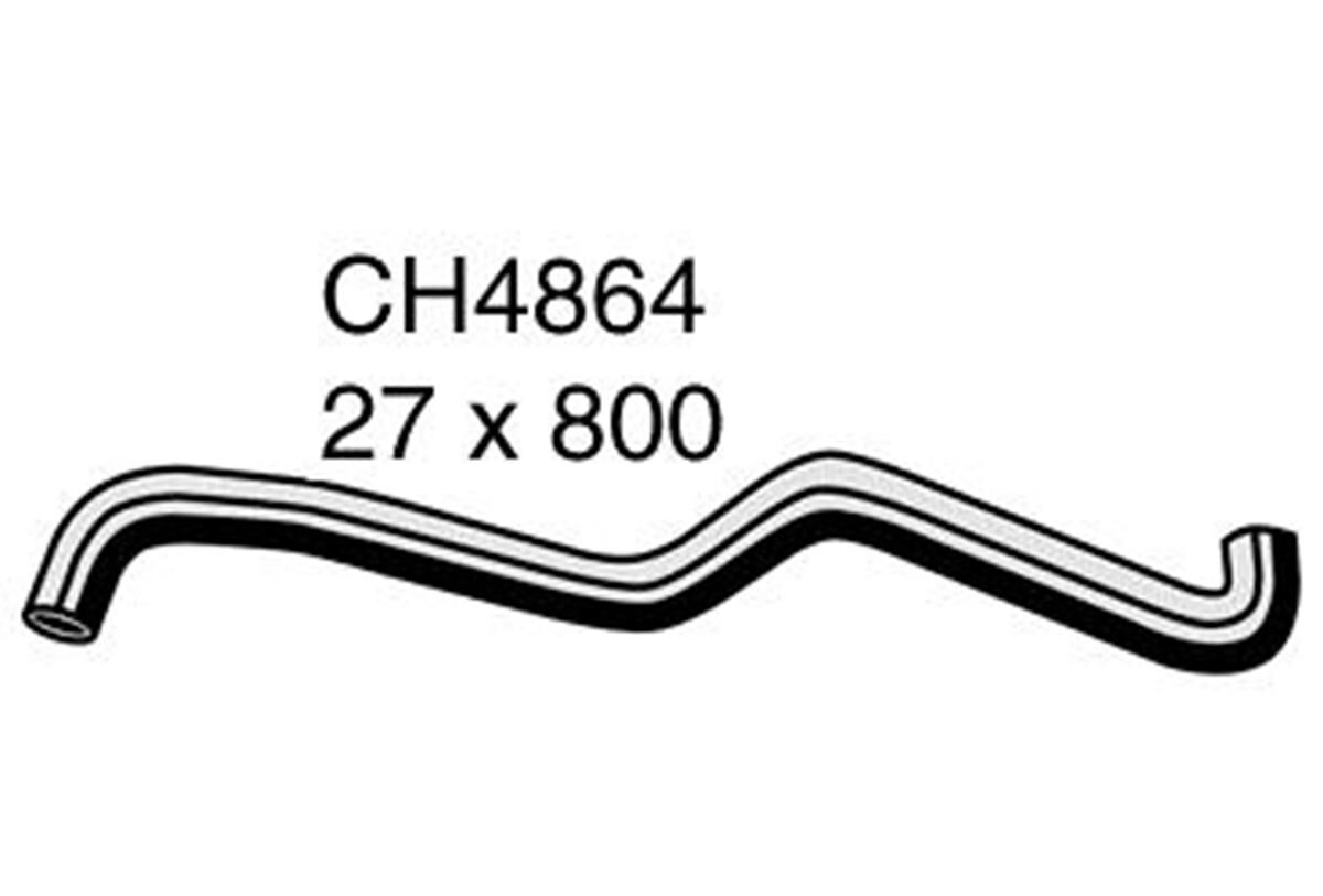 Radiator Upper Hose  - SUBARU TRIBECA . - 3.0L F6  PETROL - Manual & Auto, , scaau_hi-res