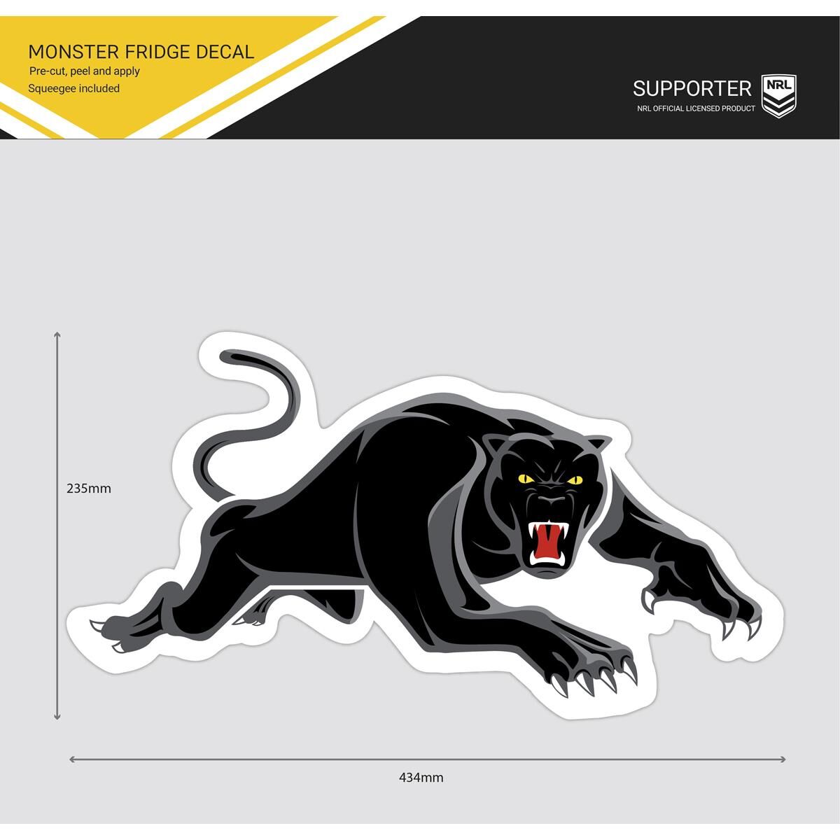 PANTHERS MONSTER FRIDGE DECAL, , scaau_hi-res