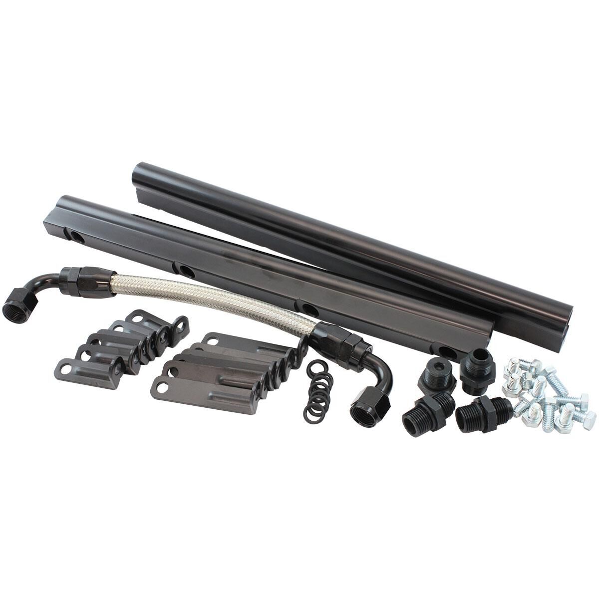 GM LS FUEL RAIL KIT EFI INTAKEMANIFOLD CATHEDRAL PORT LS1 LS2 AEROFLOW - AF6999-5000, , scaau_hi-res