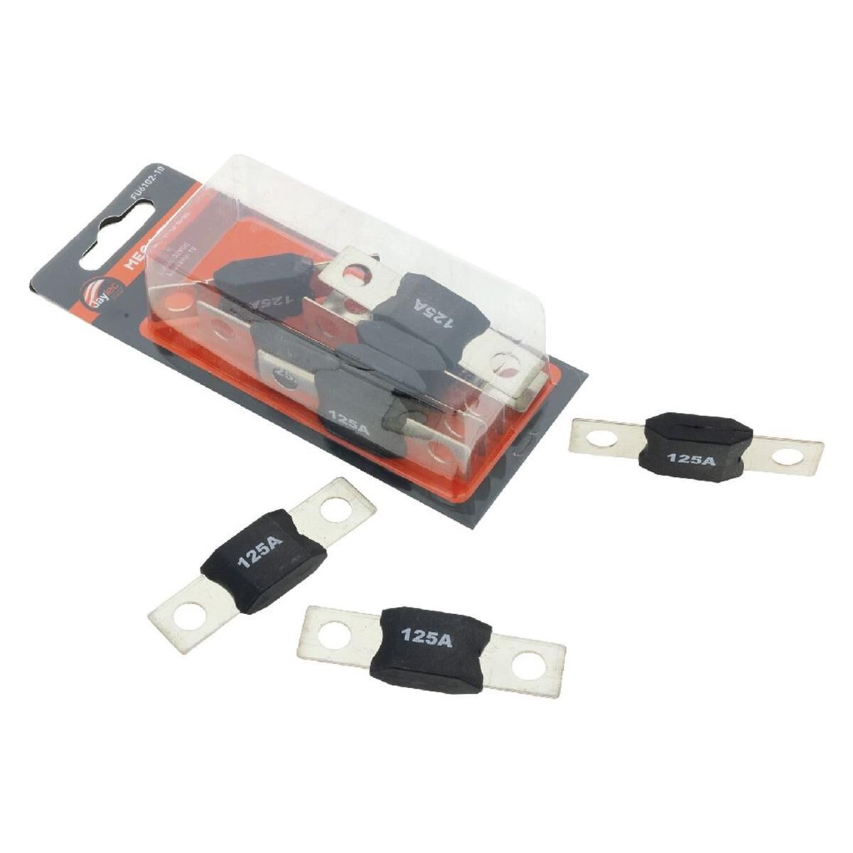 PKT 10 MEGA FUSE 125 AMP 32VDC - FUSES & CIRCUIT BREAKERS, , scaau_hi-res