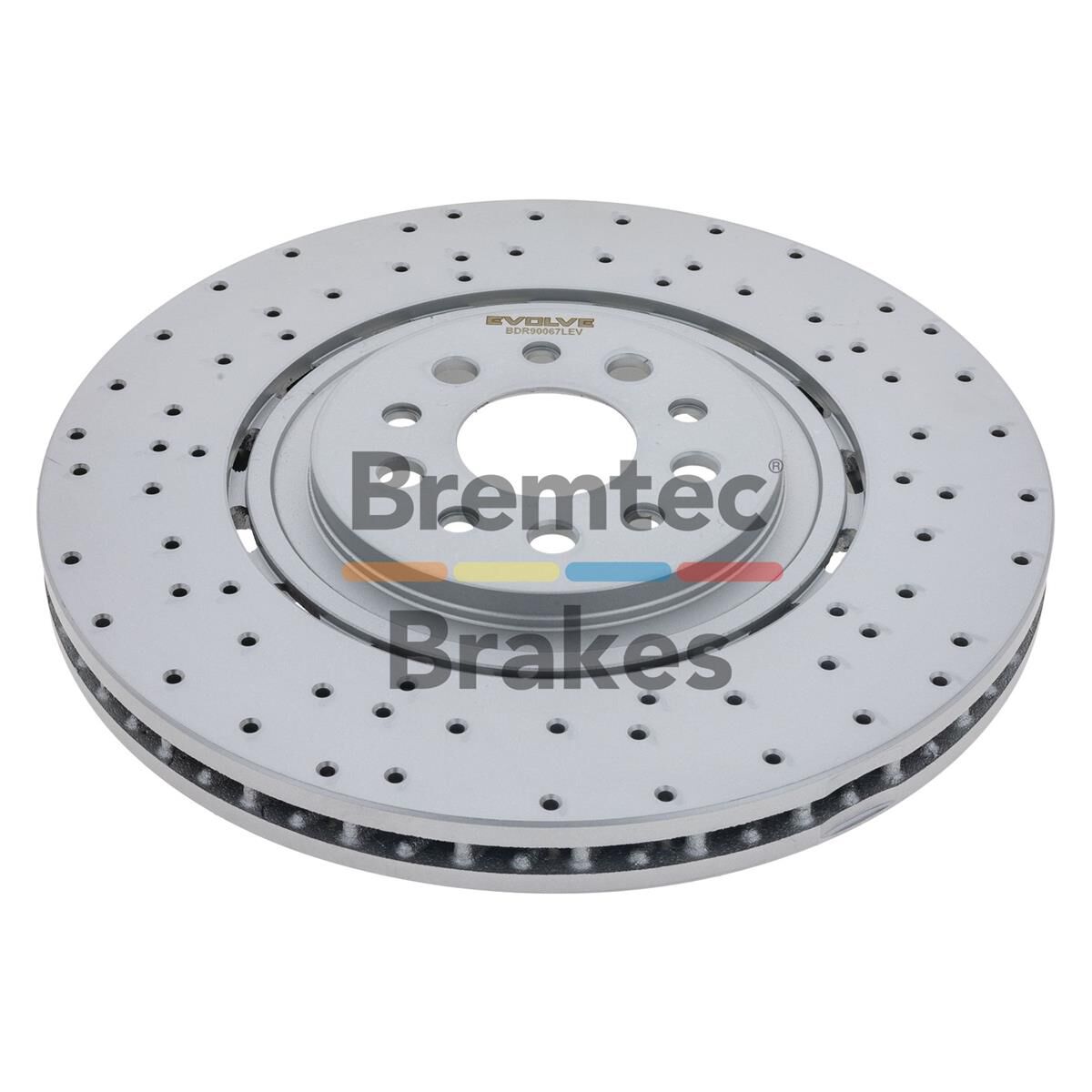 Bremtec EVOLVE FS2 Performance+ Brake Rotor - Single, BDR90067LEV ...