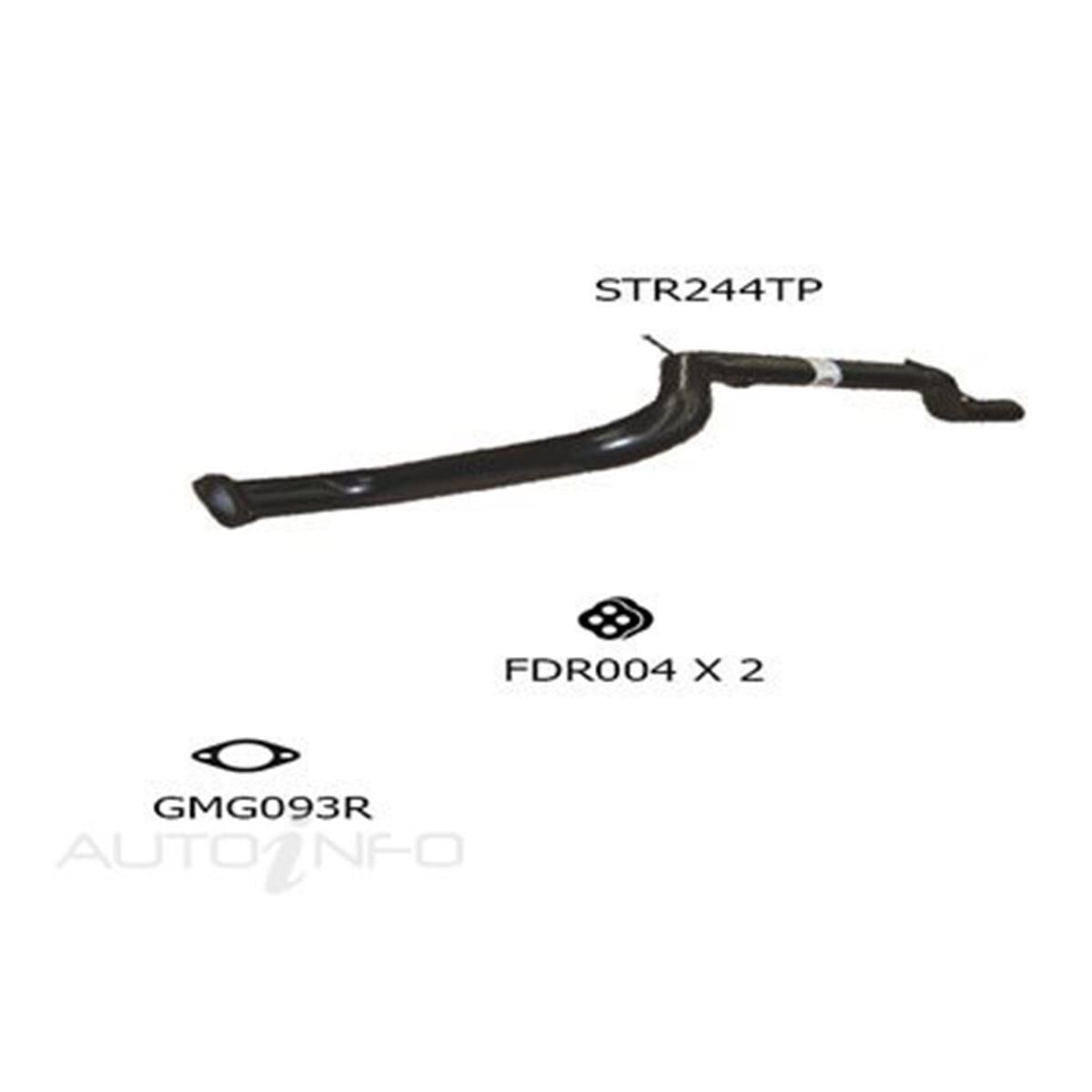FD FALCON AU UTE 6CYL/V8 2 1/2 REAR TAILPIPE, , scaau_hi-res