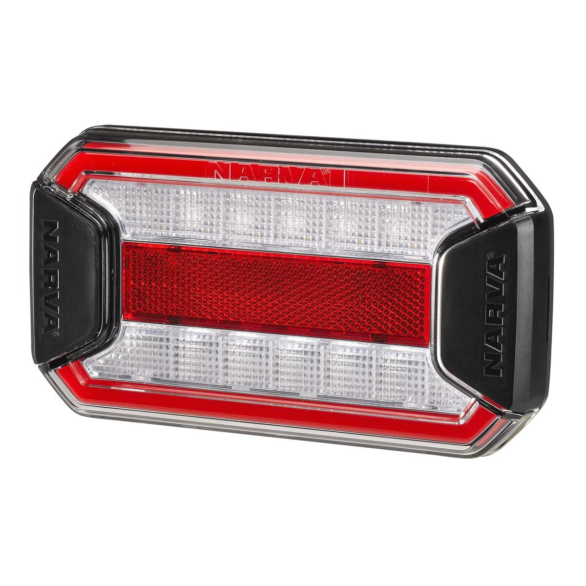 Narva 9-33 Volt LED Tail and Rerverse Lamp with In-Built Reflector, Clear Lens and 0.5m of Hard-Wired Cable, , scaau_hi-res