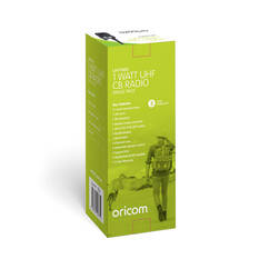 UHF HANDHELD RADIO 1 WATT SINGLE PACK, , scaau_hi-res