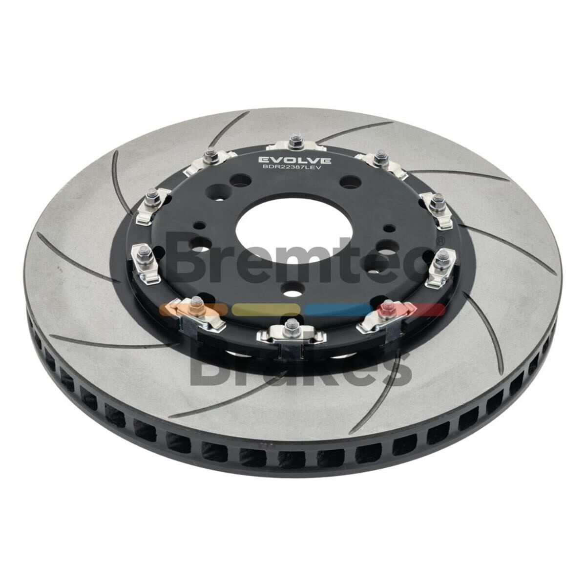 Bremtec EVOLVE FS2 Performance+ Brake Rotor - Single Front, BDR22387LEV ...