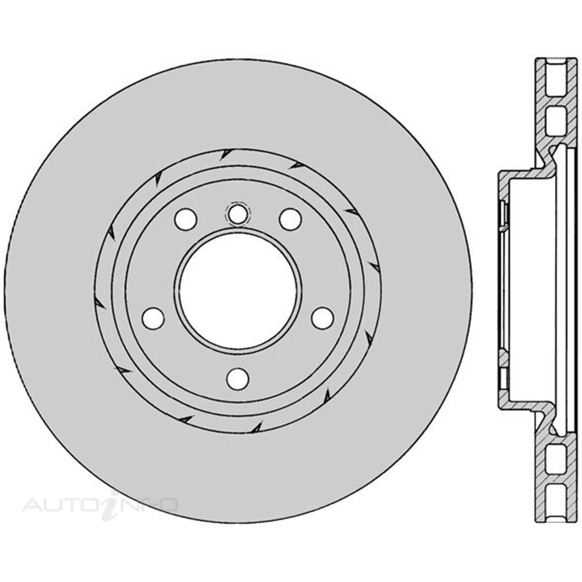 IBS Brake Rotor - Single, BR984B | Supercheap Auto