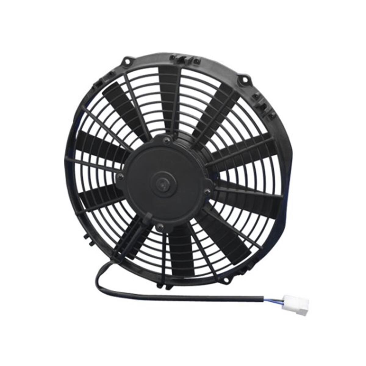 11" ELECTRIC THERMO FAN STR STRAIGHT BLADES - PUSHER TYPE, , scaau_hi-res