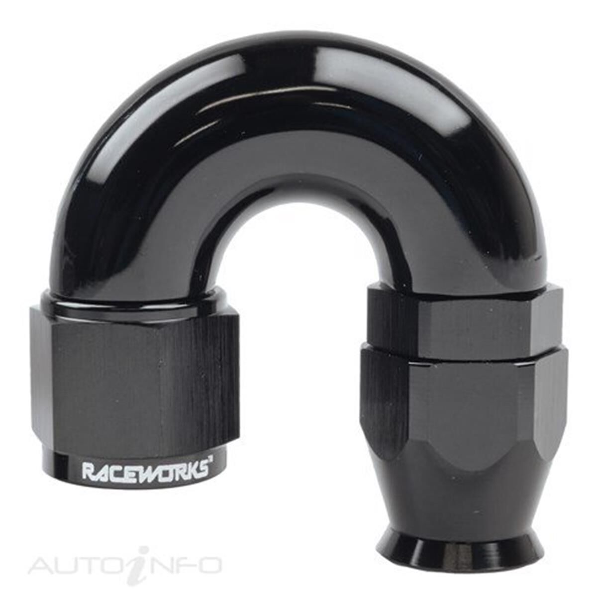 TEFLON HOSE FITTING AN-4 180 DEG, , scaau_hi-res