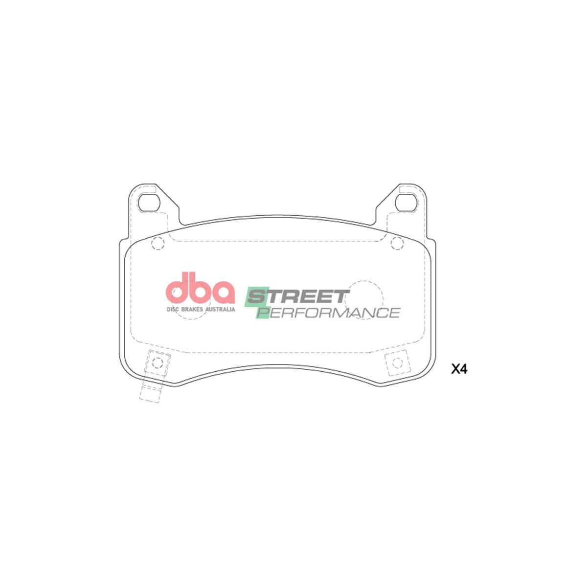 DBA SP PERFORMANCE BRAKE PADS [ Tesla Model Y Performance 2023 - On F ], , scaau_hi-res