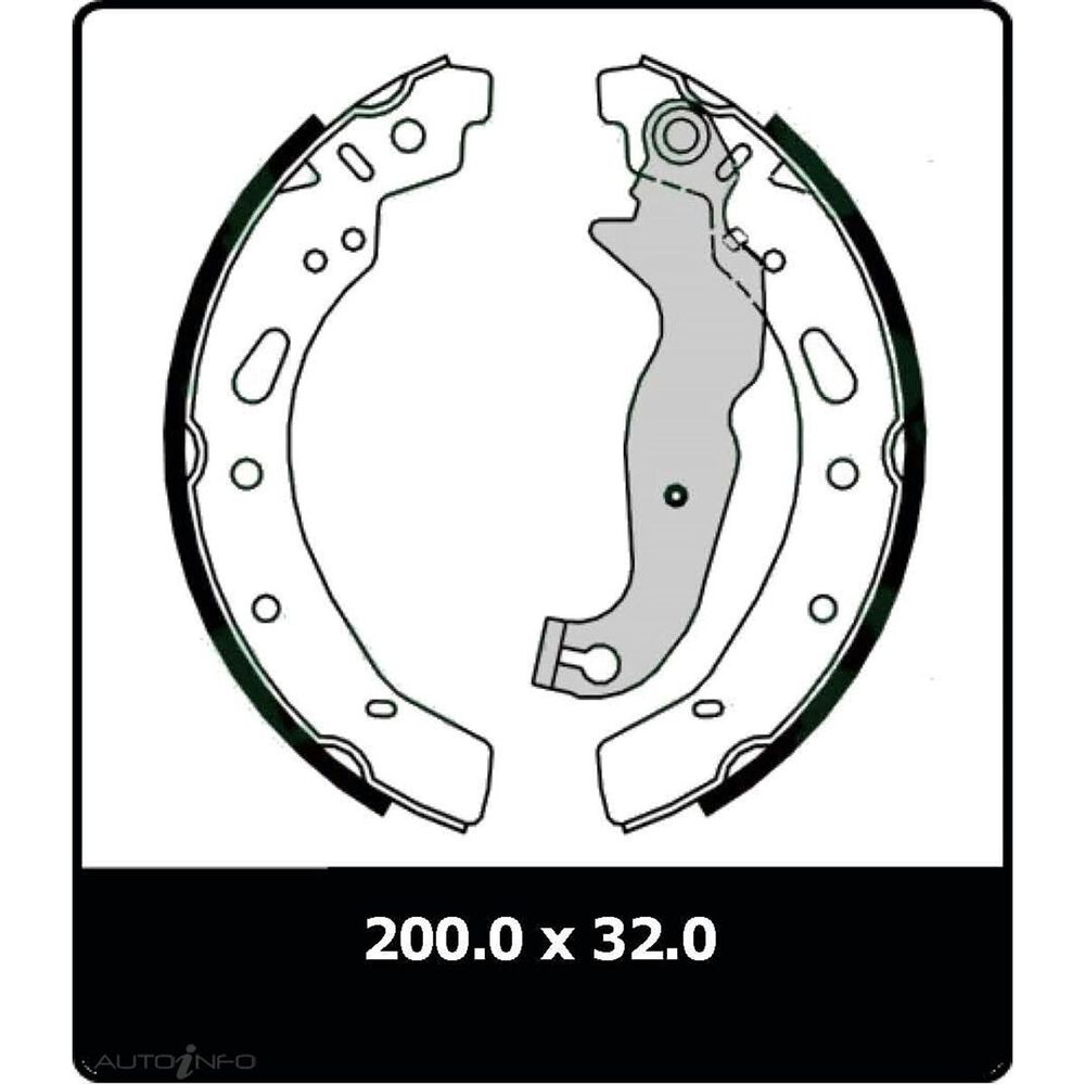 Protex Brake Shoes N3246 Supercheap Auto