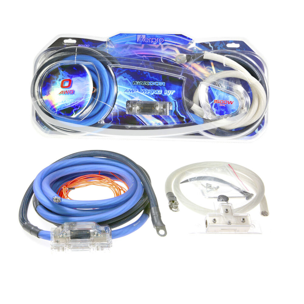 Aerpro 0 AWG Amp Power Install Kit Wiring Kit MX00 Supercheap Auto