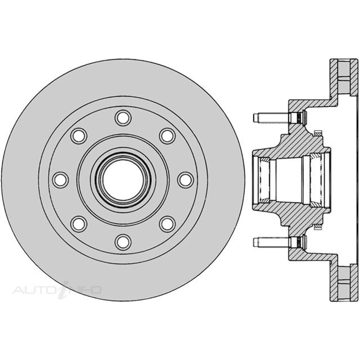 IBS Brake Rotor - Single, BR15406 | Supercheap Auto