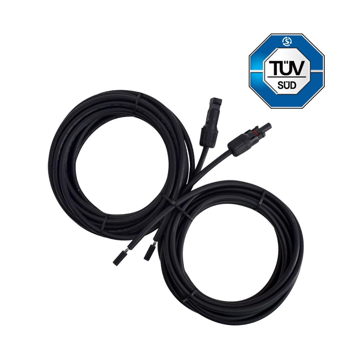 20FT SOLAR ADAPTOR KIT CABLES 10AWG CONNECTING SOLAR PANEL TO CONTROLLER, , scaau_hi-res