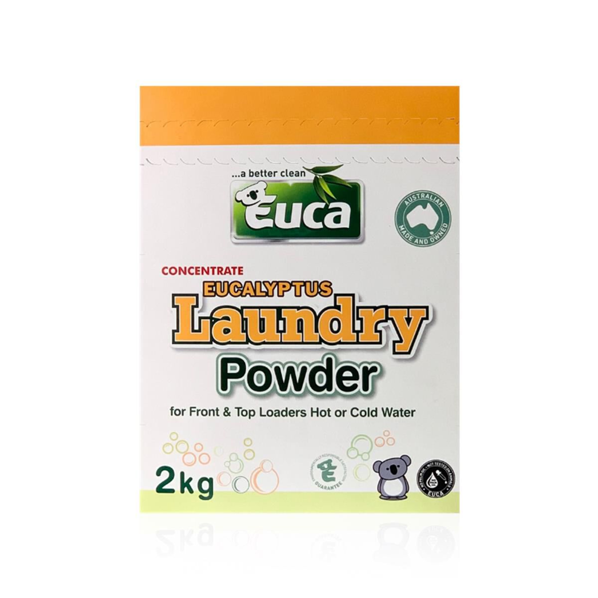 Euca Laundry Powder Concentrate 2kg, 106F2R Supercheap Auto