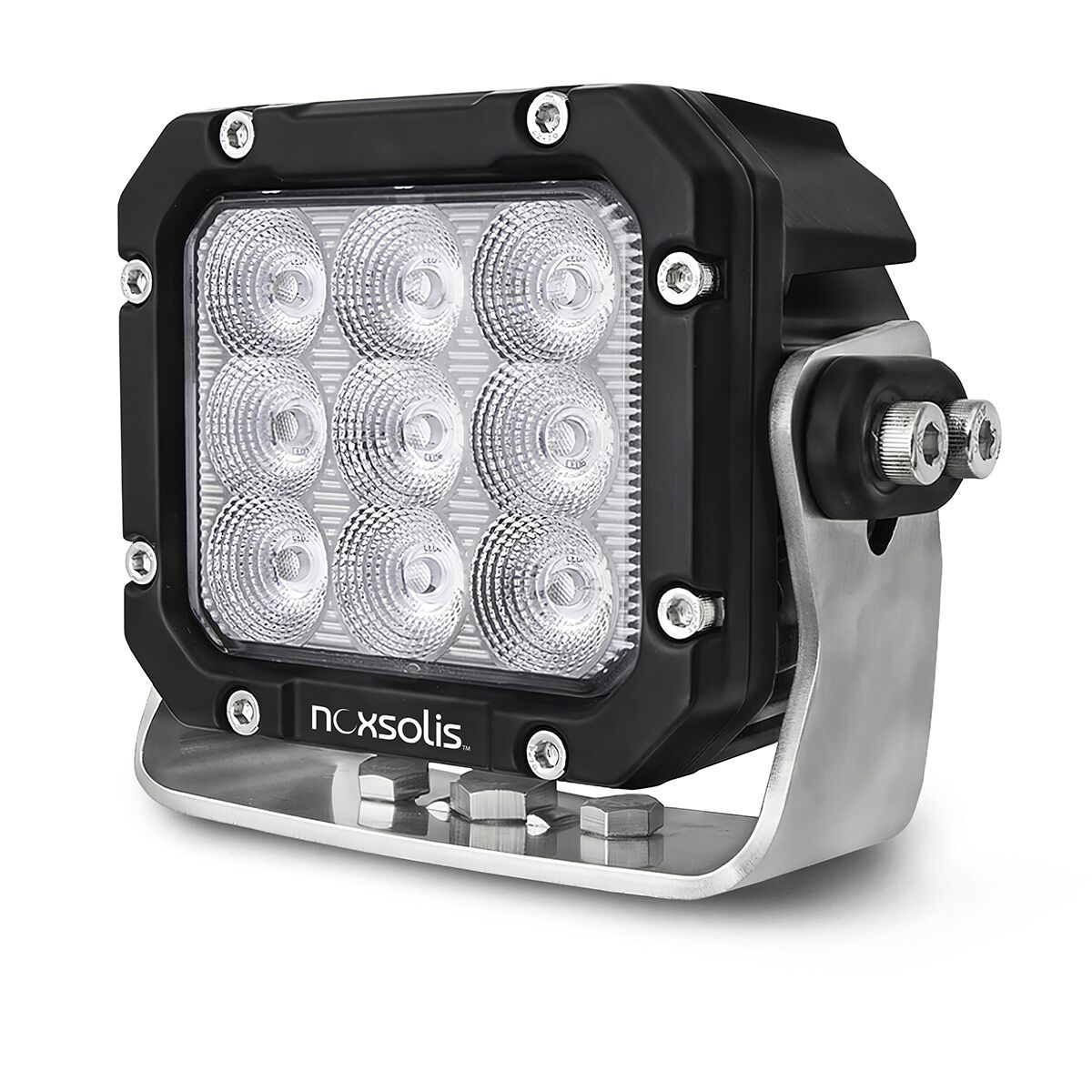 WORK LAMP NOXSOLIS LED 5" FLOOD BEAM 7,650 LUMEN 12-24V, , scaau_hi-res