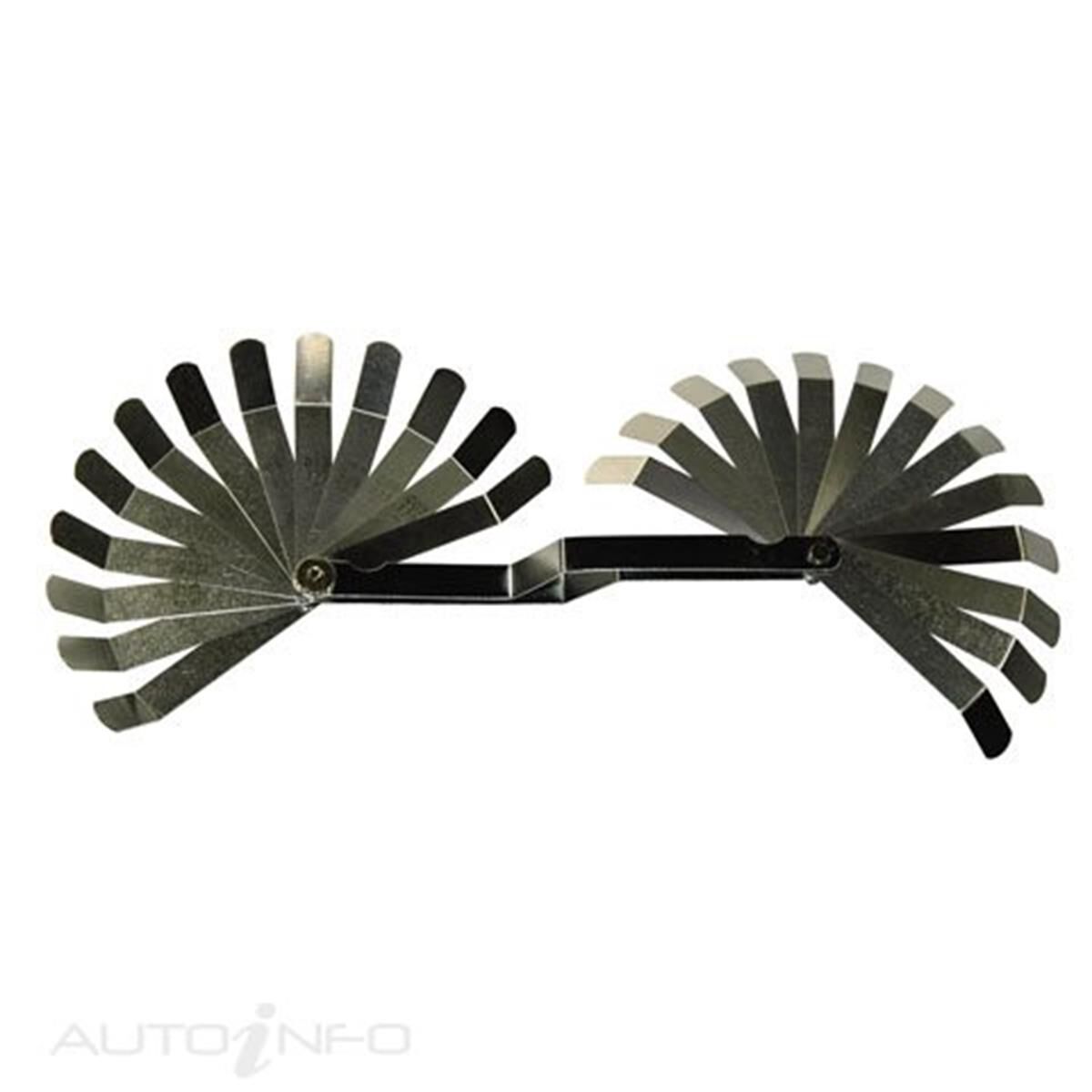 TOLEDO FEELER GAUGE 26 BLADE CRANKED M/I, , scaau_hi-res