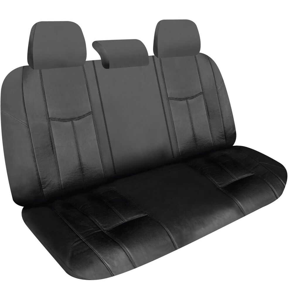Empire Tailor Made Seat Covers Rear, Black, Suits ASX Supercheap Auto