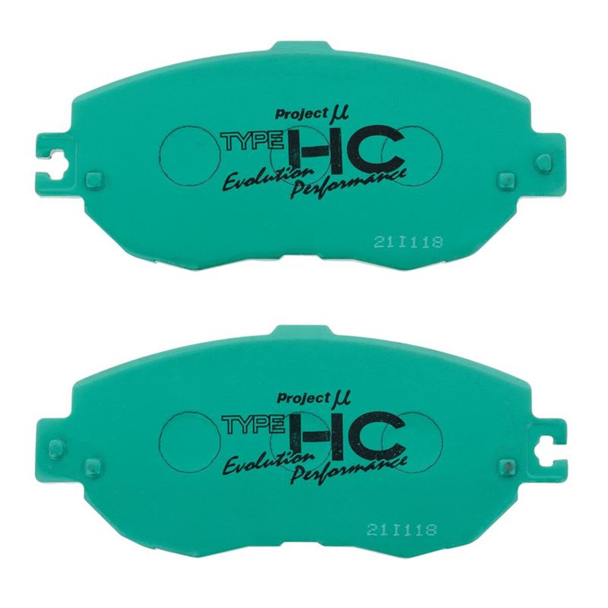 PROJECT MU HC-EP BRAKE PAD SETCHASER JZX100 JZX110 SUPRAJZA80 SMALL BRAKE FRONT, , scaau_hi-res