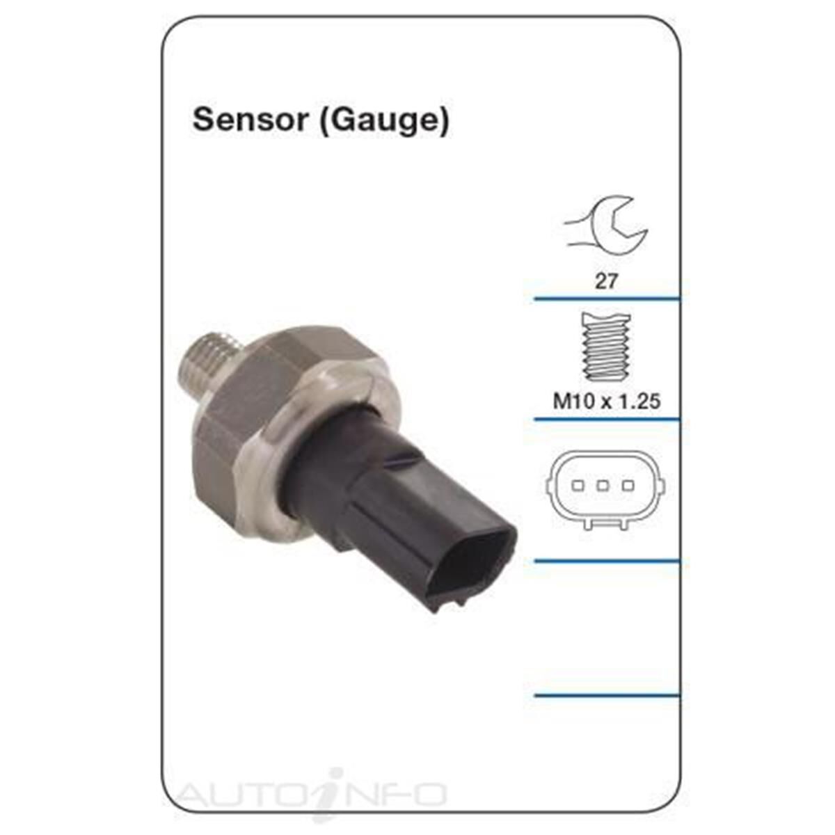 TRIDON OIL PRESSURE SENSOR (GAUGE), , scaau_hi-res