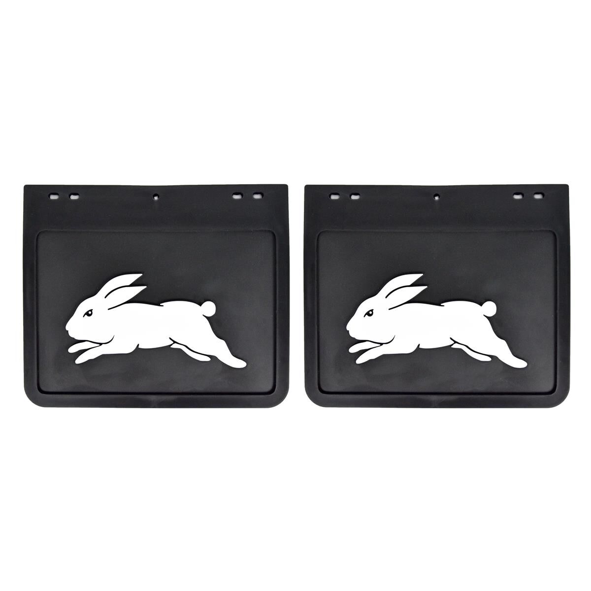 250MM DROP X 300MM WIDTH BLACK MONO MUDFLAP  - RABBITOHS, , scaau_hi-res