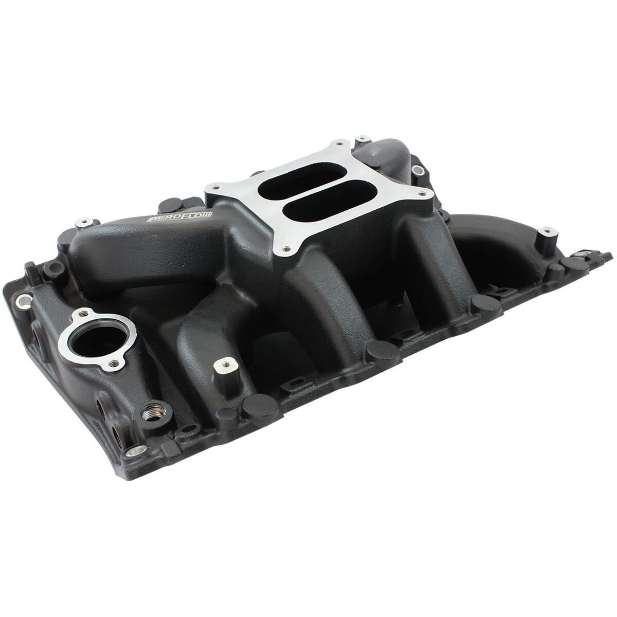 HOLDEN 304 VN INTAKE MANIFOLD DUAL PLANE AIR GAP BLACK, , scaau_hi-res