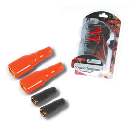 Aerpro 12 Gauge Speaker Terminals Wiring Kit, 2 Large and 2 Small