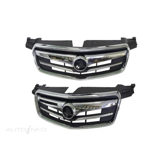 HOLDEN CRUZE  JG  05/2009 ~ 02/2011  GRILLE  WITH CHROME MOULDING AND CHROME FRAME, , scaau_hi-res