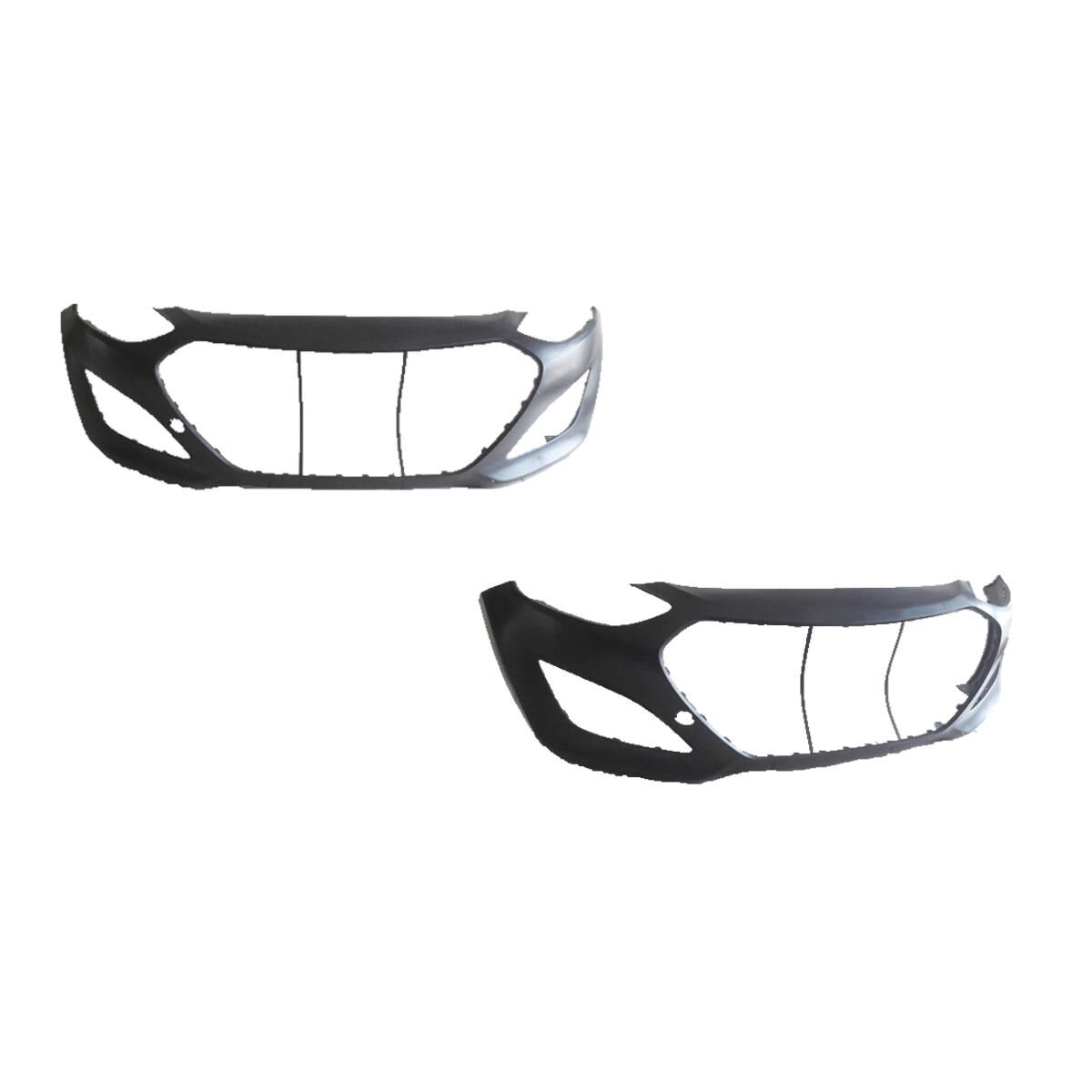 HYUNDAI I30  GD  05/2012 ~ 02/2017  FRONT BAR COVER  WITHOUT BAR INSERT  WITH FOGLAMP HOLE, , scaau_hi-res